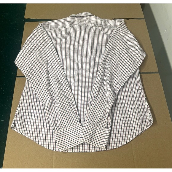 Men's polo Ralph Lauren longsleeve button-down plaid medium - Picture 9 of 14